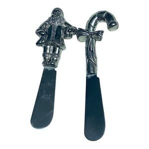 Christmas Themed Butter & Cheese Spreader Knives